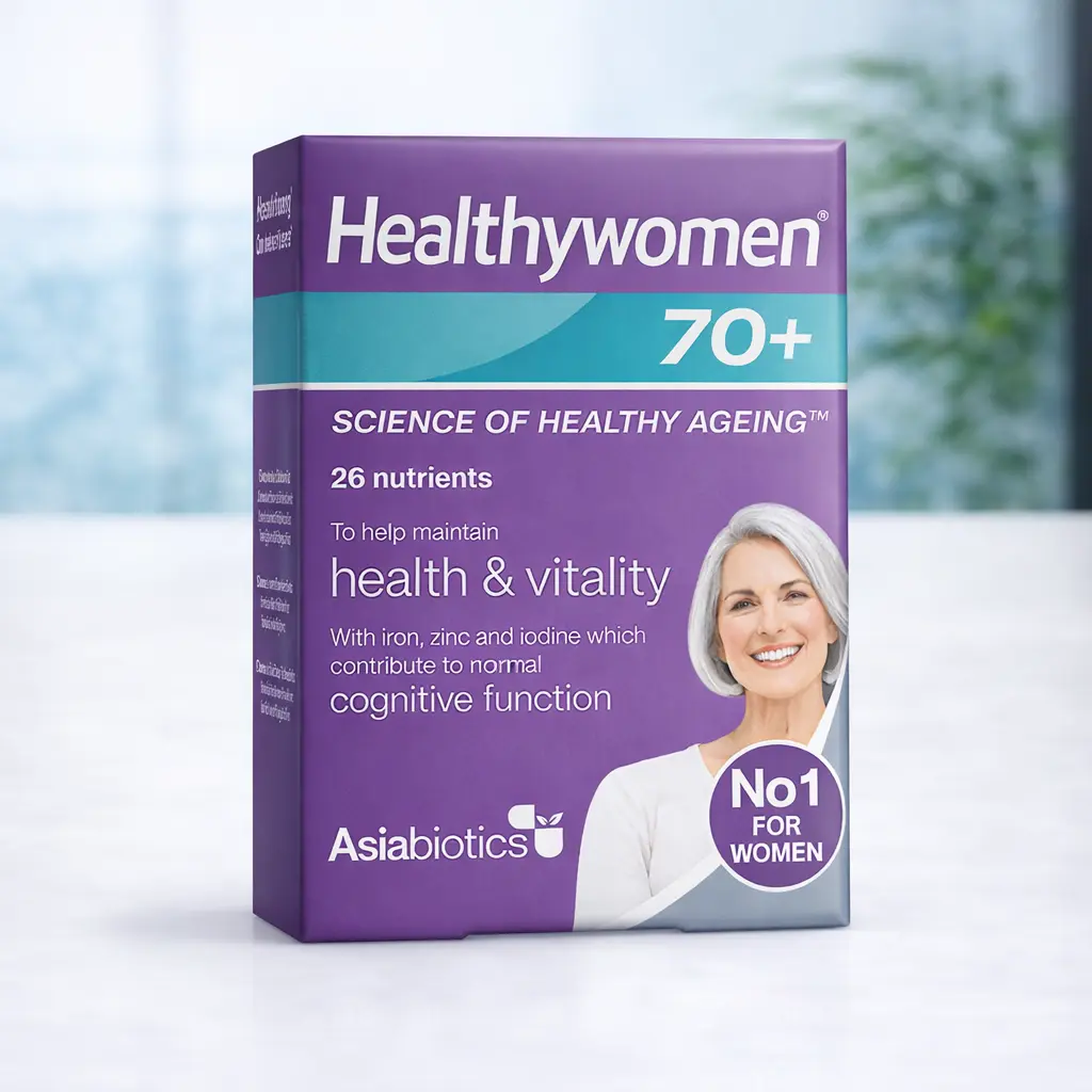 Healthywoman 70+ Multivitamin Tablets for Women Aged 70 Plus